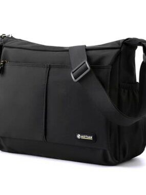 Nylon Waterproof Lightweight Crossbody Shoulder Bag Messenger Work Travel